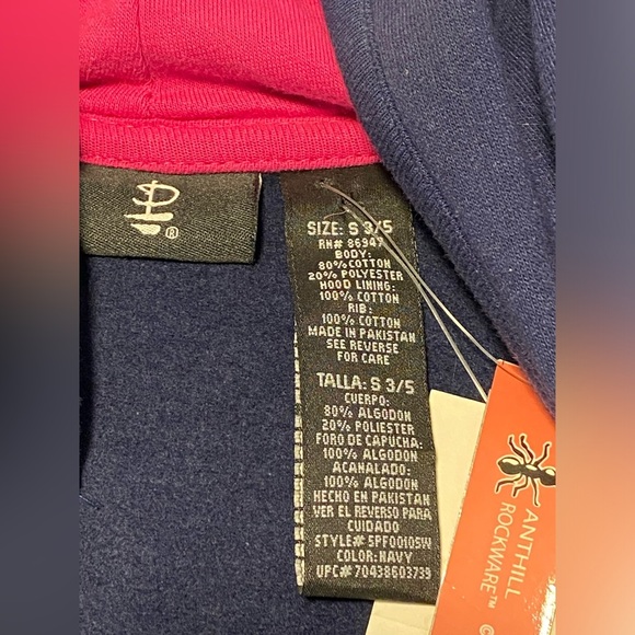 2005 Pink Floyd zip up hoodie. Size S 3/5​ - Picture 4 of 4